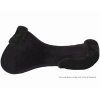 Kentaur - Memory Foam Half-Pad w/ Artificial Sheepskin