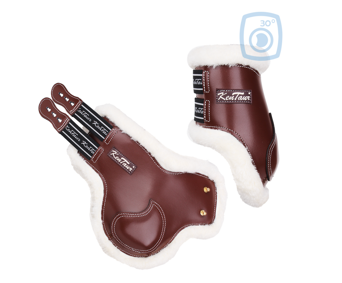 KENTAUR - Roma Fetlock Washable Leather with Artificial Sheepskin Lining
