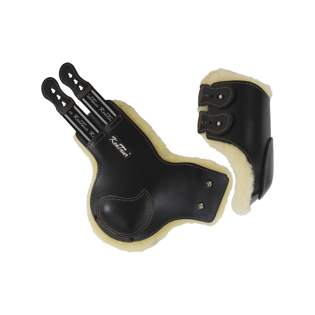 KENTAUR - Roma Leather Fetlock Boot with Removable Sheepskin (PONY SIZE AVAILABLE)
