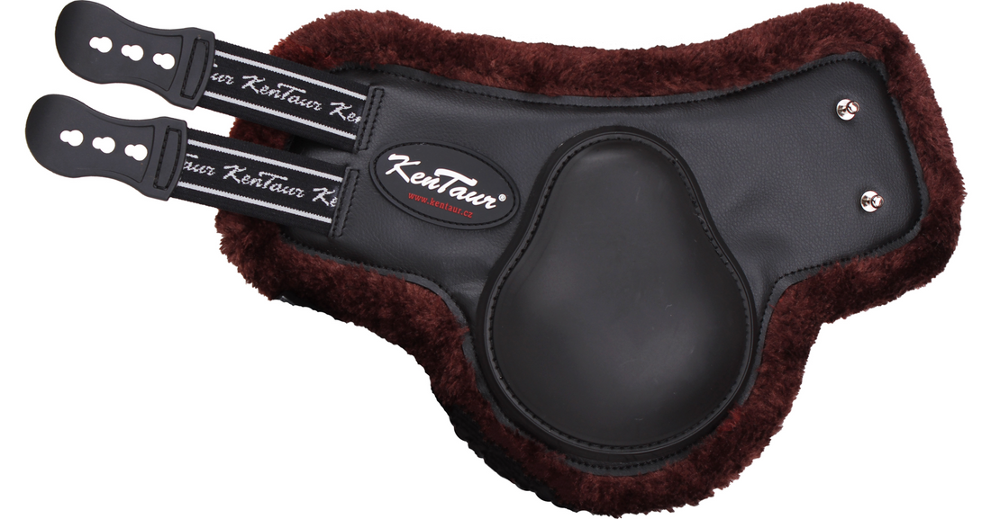 KENTAUR - Mega Jump Fetlock w/ Sheepskin