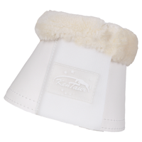 KENTAUR - Faux Leather Bell Boots w/Artificial Sheepskin