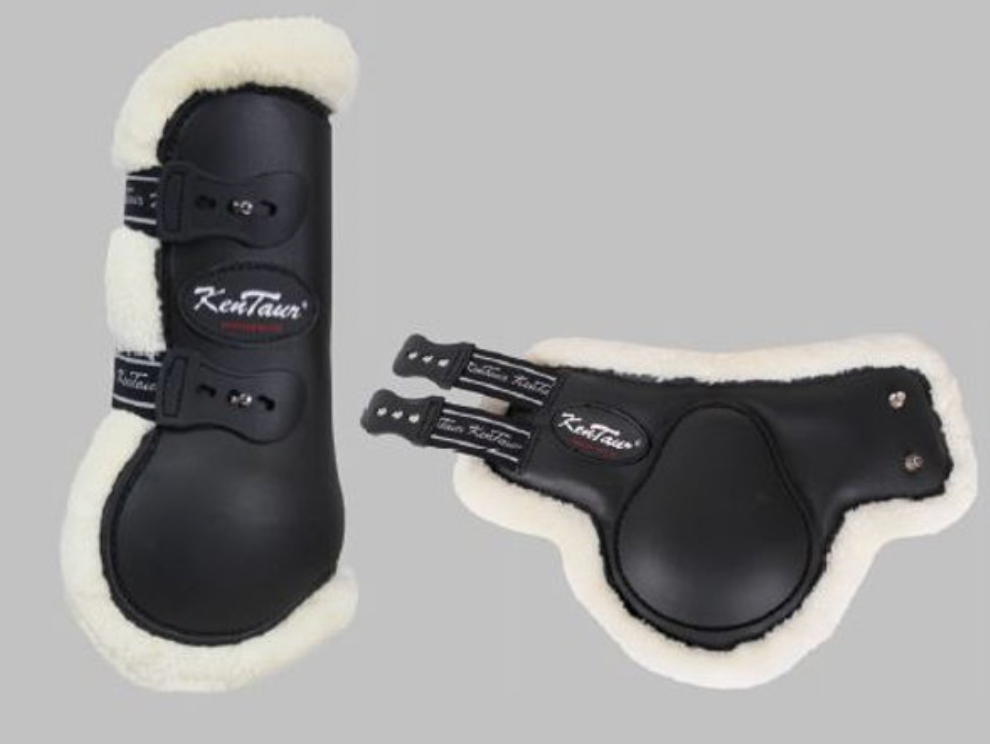 KENTAUR - Mega Jump Fronts w/ Artificial Sheepskin