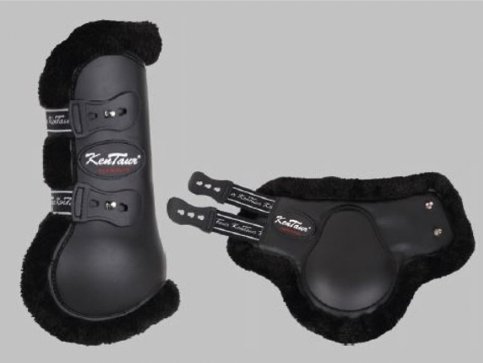 KENTAUR - Mega Jump Fetlock w/ Sheepskin