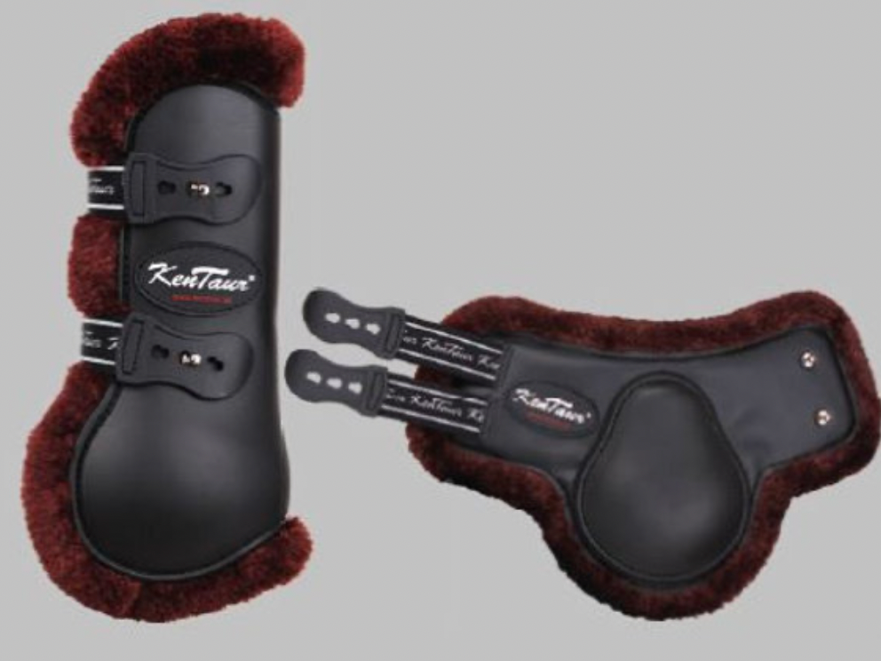KENTAUR - Mega Jump Fronts w/ Artificial Sheepskin