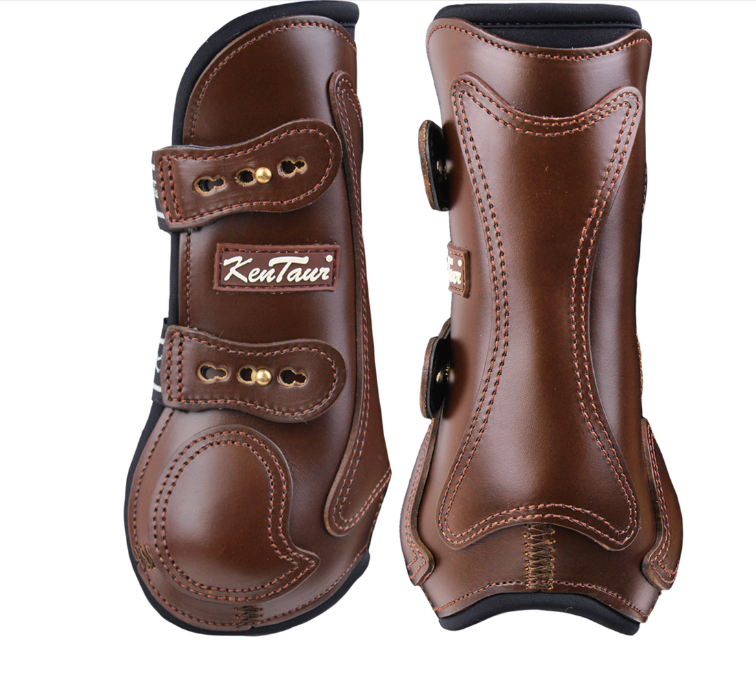 KENTAUR - Roma Leather Front Boot (PONY SIZE AVAILABLE)