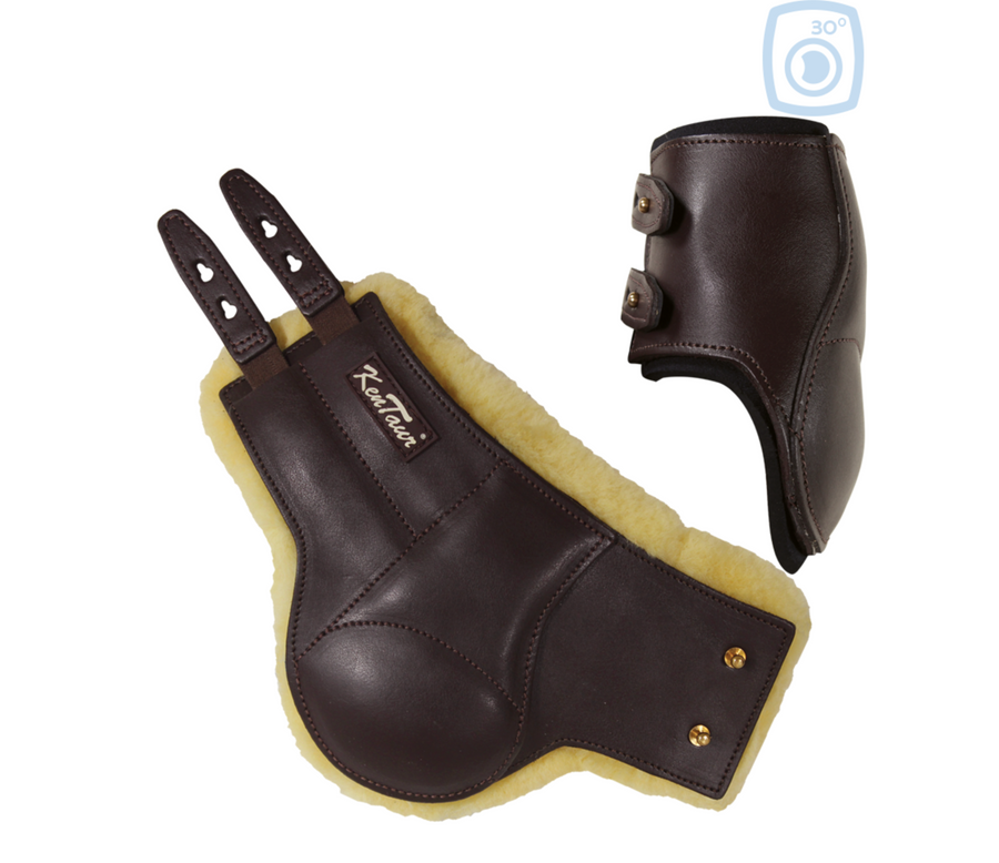 KENTAUR - Oxford Leather Fetlock Boot with Sheepskin/Neoprene