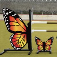 Butterfly Standards, including 3 filler butterflies