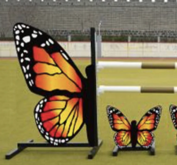 Butterfly Standards, including 3 filler butterflies