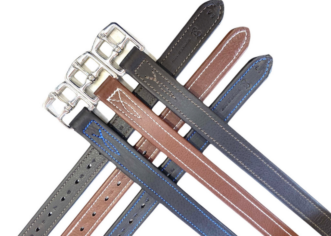 Ryder - Calf Wrapped Stirrup Leathers (22 Holes)