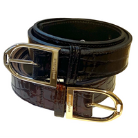 Ryder - Plain Leather or Crocco Leather Belts