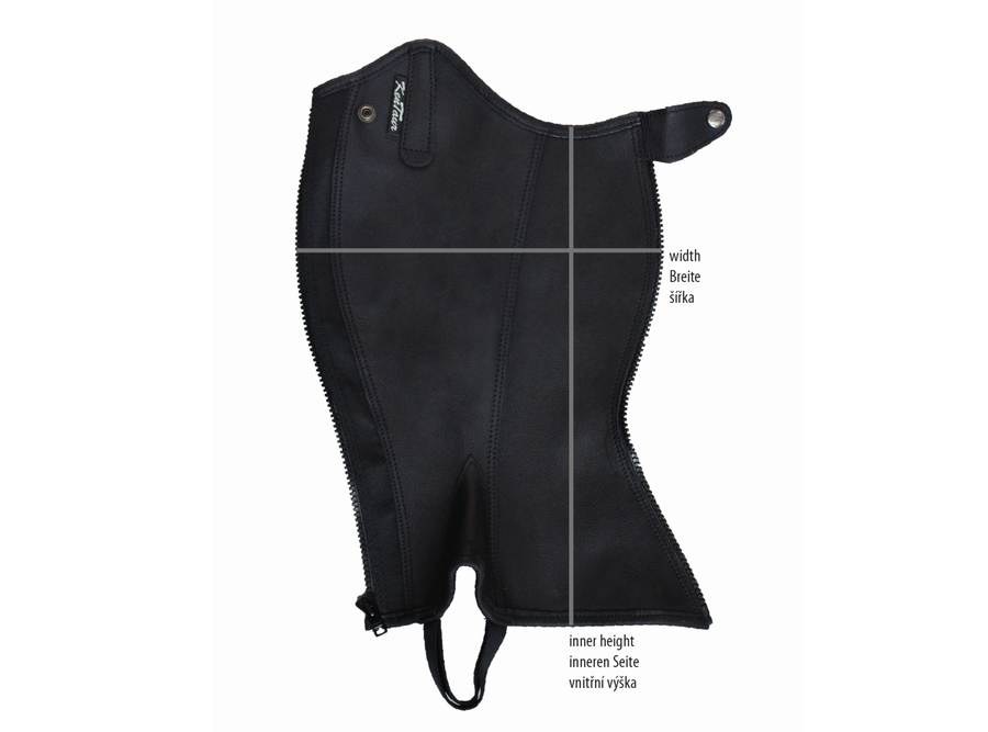Mini-chaps EQUITHÈME Éclat - Adulte - MINI-CHAPS CUIR Mini-chaps EQUITHÈME Éclat - Adulte - MINI-CHAPS CUIR