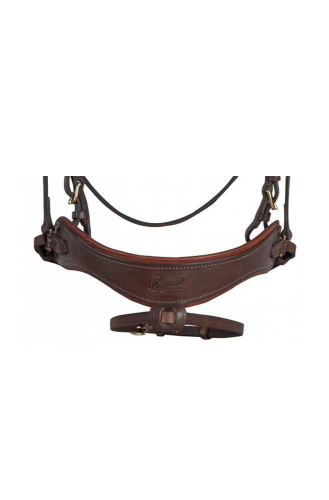 Maurel Sellerie - Bridle w/ Wide Pull-Back Noseband