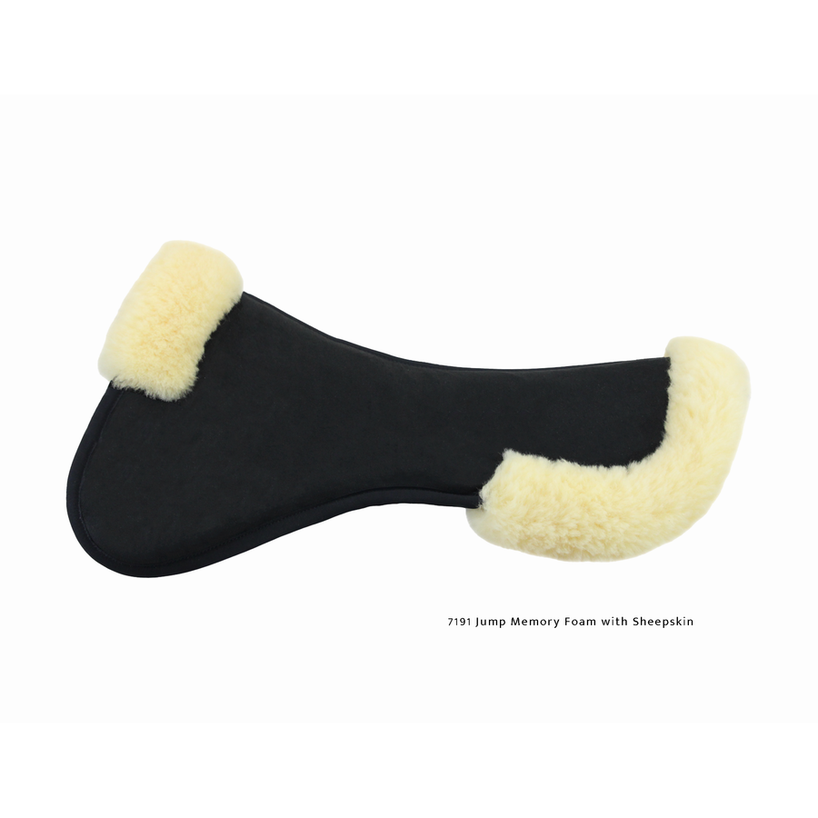 Kentaur - Memory Foam Half-Pad with Sheepskin