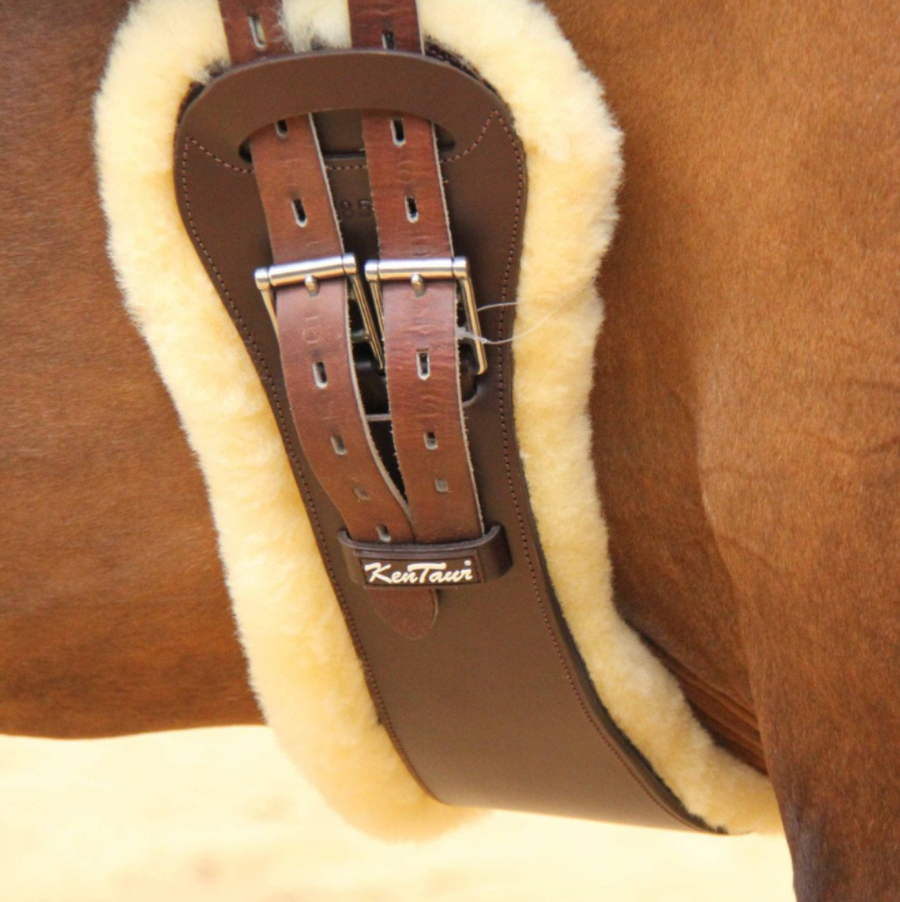 KENTAUR - Grand Prix Interchangable Leather/Sheepskin Girth